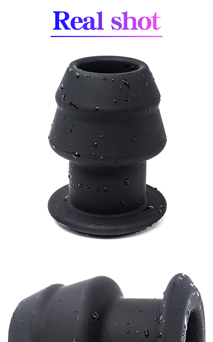 Adult Diary Anal Shower Hollow Prostate Massager Enema Butt Plug Anus Stopper With Comfortable Inserts - 9