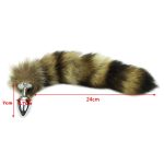 Love Faux Raccoon Tail Butt Anal Plug Sexy Romance Sex Funny Adult - 6