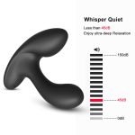 Anal Sex Toys Wireless Remote Vibrating Male Prostate Massager Silicone Man Butt Plug Stimulate Sm Gay Delay Ejaculation - 3