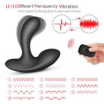 Anal Sex Toys Wireless Remote Vibrating Male Prostate Massager Silicone Man Butt Plug Stimulate Sm Gay Delay Ejaculation - 2