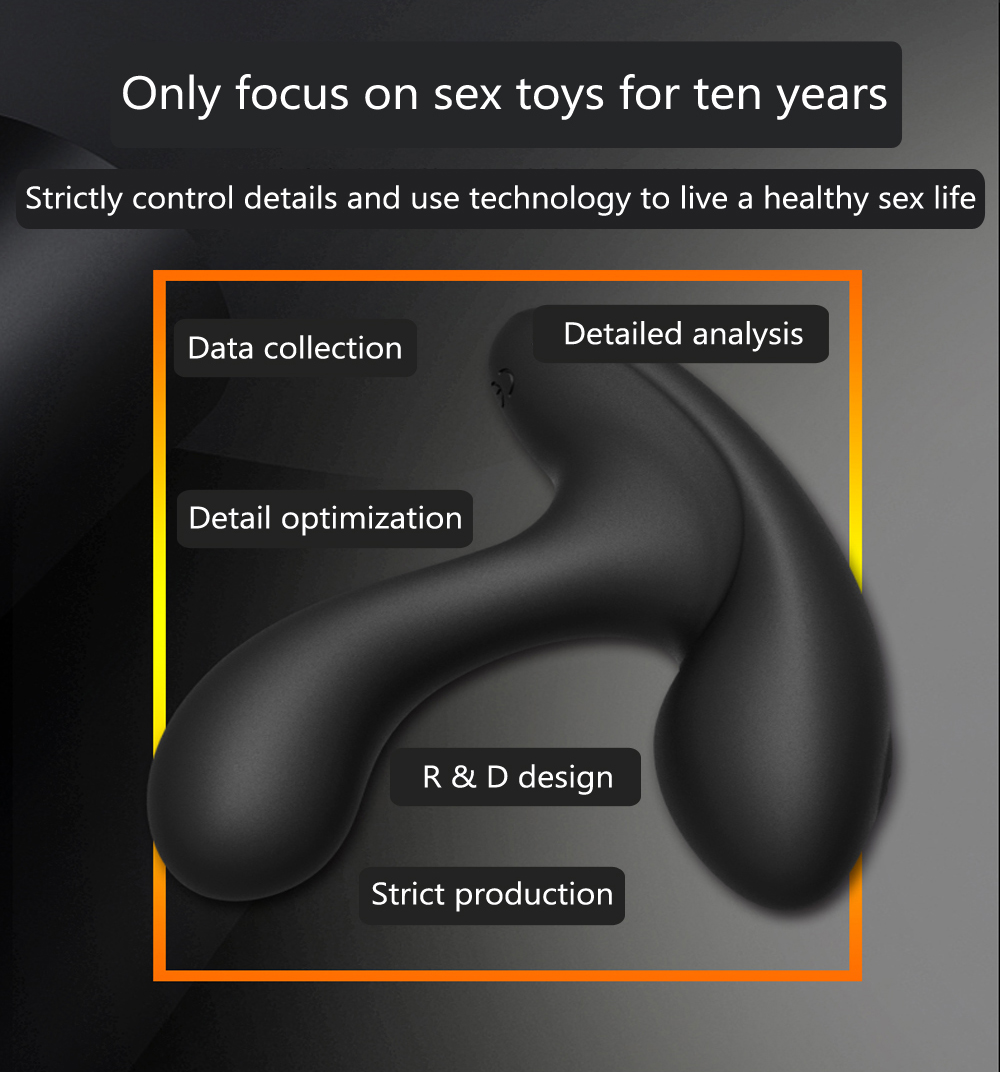 Wireless Silicone Prostate Massager Remotecontrolled Anal Sex Toy Male Butt Plug For Sm Gay Stimulation Delayed Ejaculation - 2
