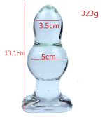 Glass Anal Buttplug Diameter 44 50 60 70mm Big Beads Butt Plug Female Vaginal Ball Sex Toys For Men Women - 4