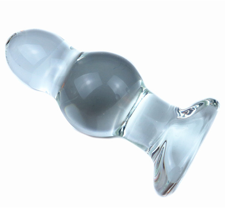 Quality Glass Anal Beads 4470mm Diameter Unisex Butt Plug Vaginal Ball Erotic Sex Toys For Men And Women - 7