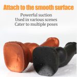 Super Large Dildo Anal Plug Liquid Silicone Prostate Massage Anus Vagina Masturbation Butt Women Male Gay Sex - 6