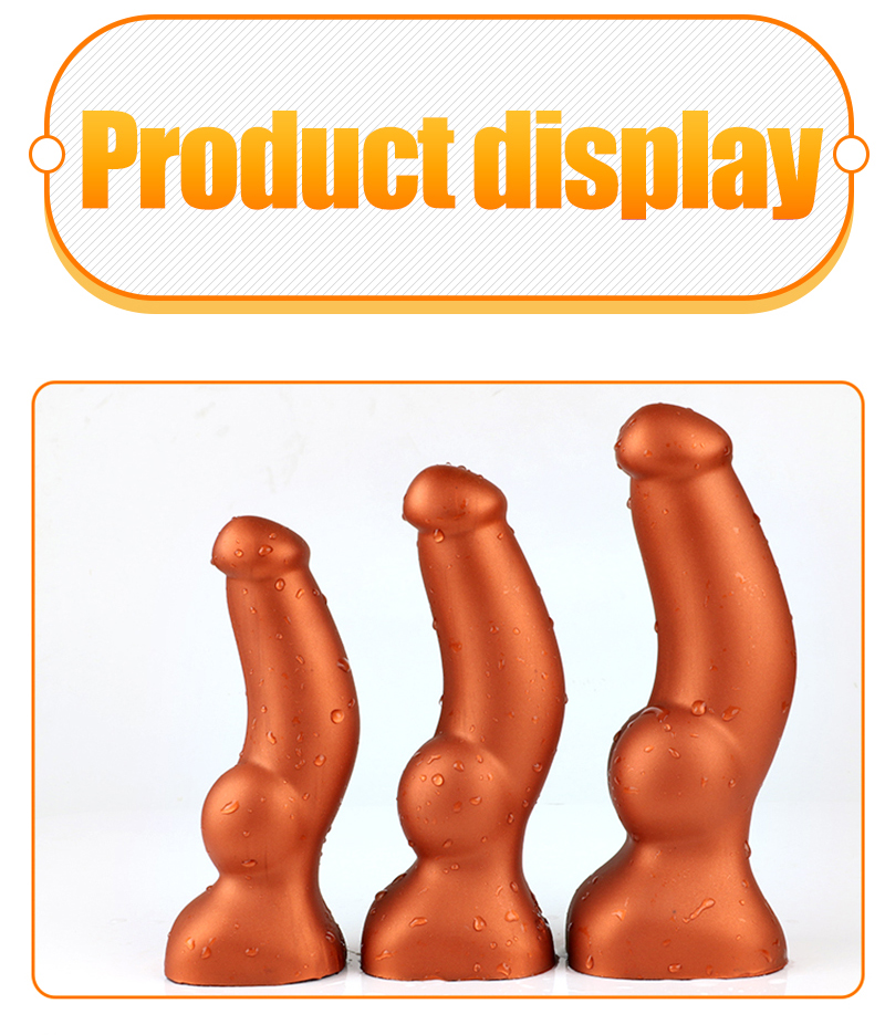 Liquid Silicone Dildo Anal Plug Prostate Massager Vaginal Anal Masturbation Toy For Adults - 16