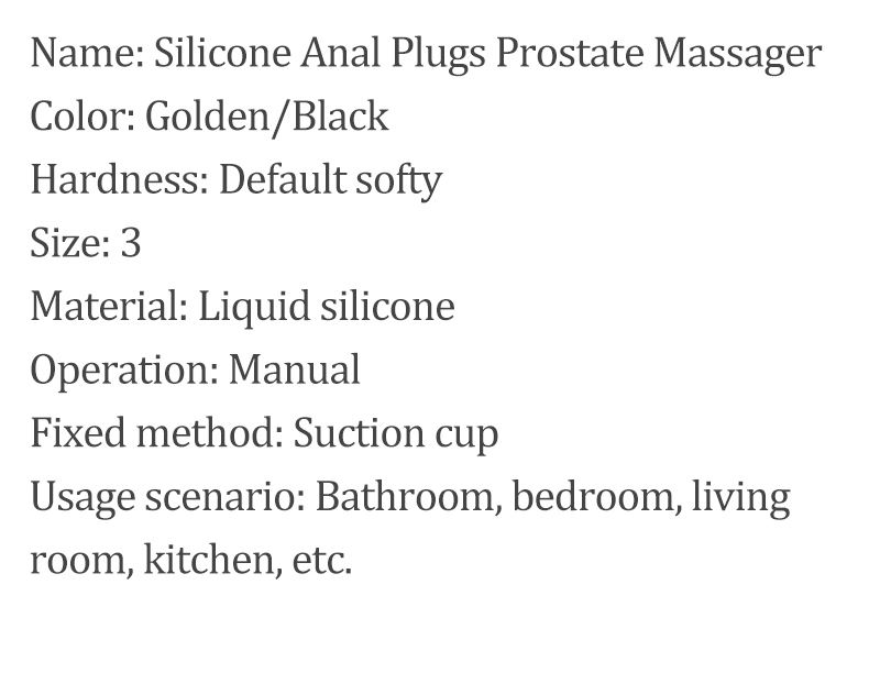 Liquid Silicone Dildo Anal Plug Prostate Massager Vaginal Anal Masturbation Toy For Adults - 15