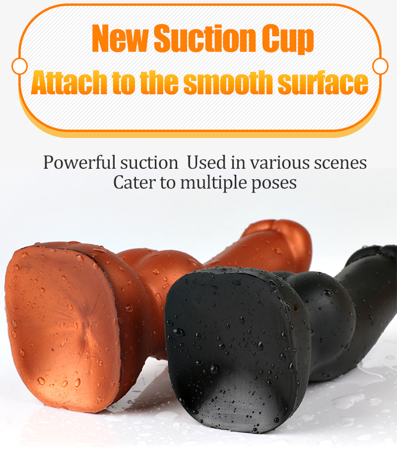 Liquid Silicone Dildo Anal Plug Prostate Massager Vaginal Anal Masturbation Toy For Adults - 11