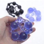 Seafeliz 13 Inch Oriental Jelly Anal Beads For Beginner Flexible Stimulator Butt Best Sex Toys Men And Women - 6
