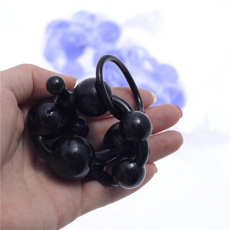 Seafeliz 13inch Flexible Anal Beads Oriental Jelly Stimulator For Beginners Sex Toy For Men Women - 7