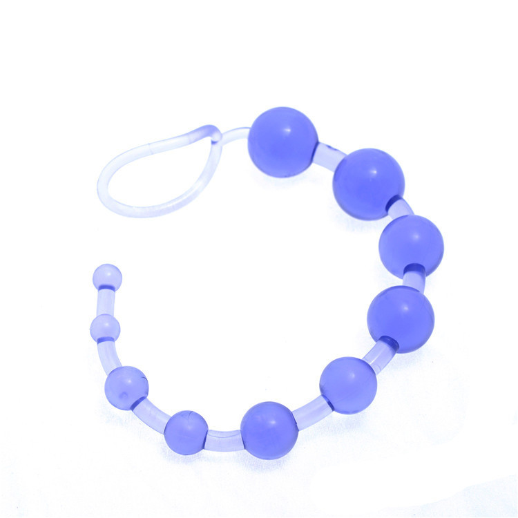 Seafeliz 13inch Flexible Anal Beads Oriental Jelly Stimulator For Beginners Sex Toy For Men Women - 4