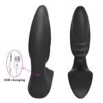 Anal Butt Plug Men Masturbator Male Wireless Remote Control Prostate Massager Vibrator Adult Sex Toys For - 2