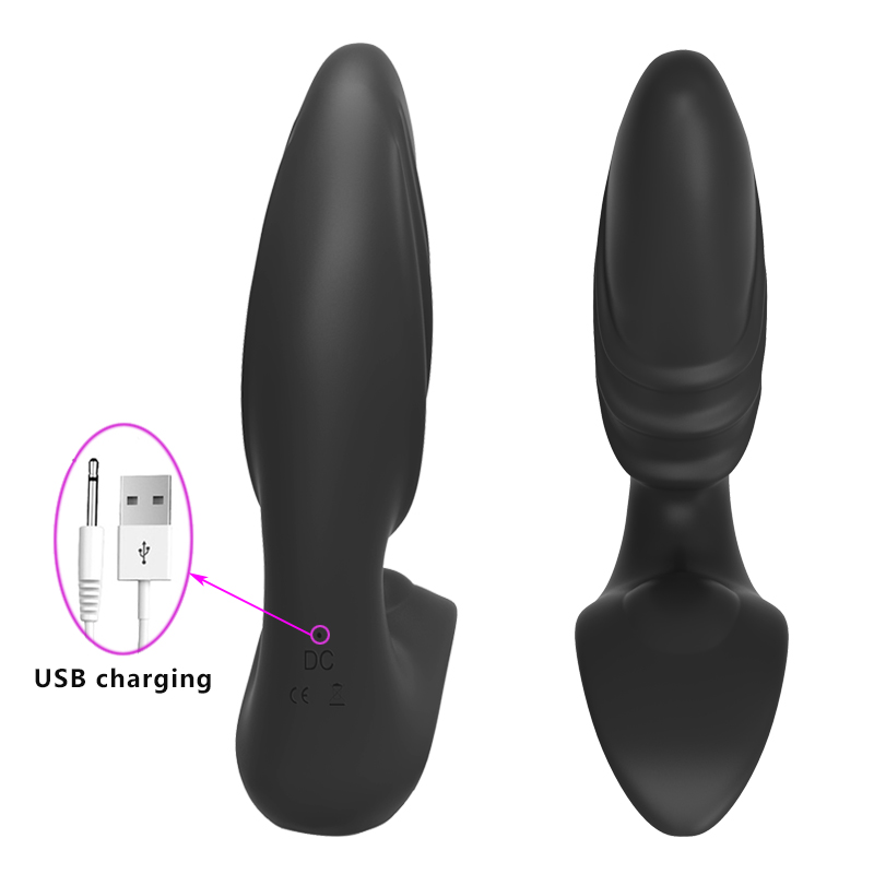 Wireless Remote Control Prostate Vibrator Massager Male Masturbator Anal Plug Adult Sex Toys For Men - 3