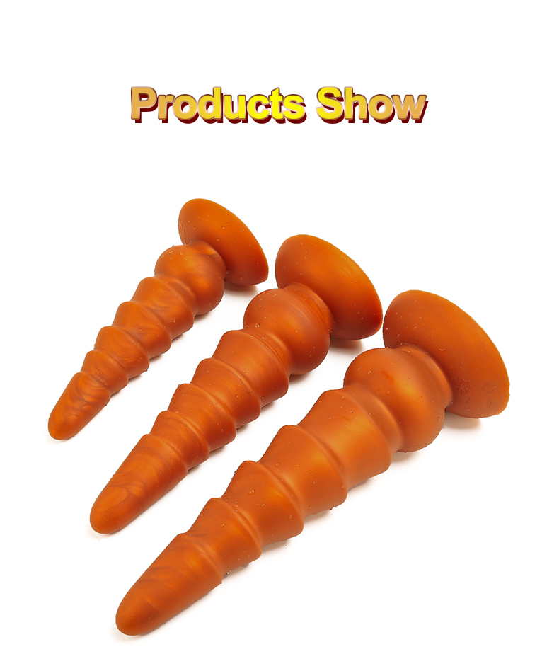 Large Dildo Anal Toys Prostate Massager Vaginal Butt Plug Adult Erotic Sex Toy For Men Women - 19