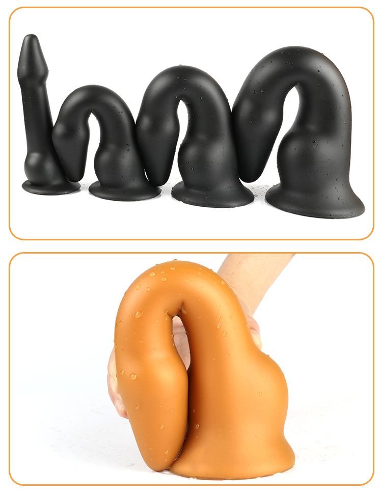Large Dildo Anal Toys Prostate Massager Vaginal Butt Plug Adult Erotic Sex Toy For Men Women - 11