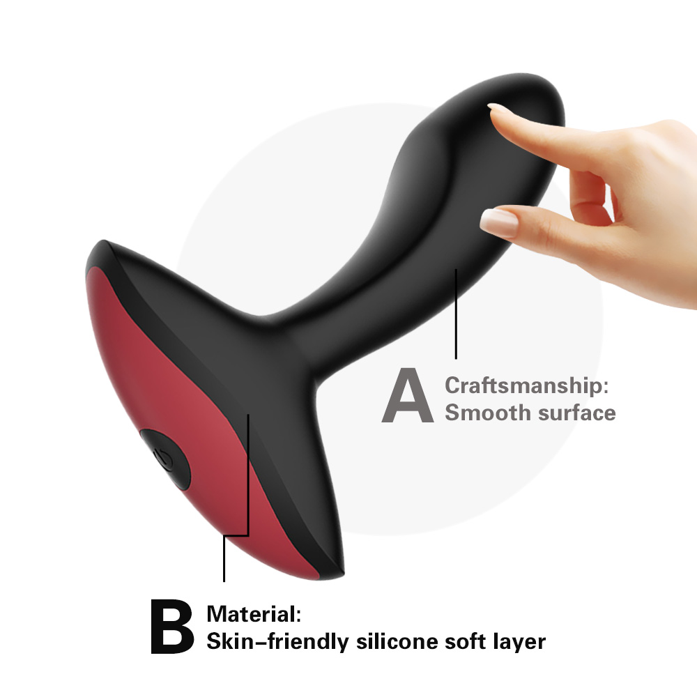 Wireless Remote Control Prostate Massager Anal Plug Vibrator Clitoral Stimulation Adult Sex Toy For Men - 4