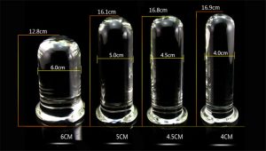 Beeger Pillar Large Glass Cylinder Dildo Big Huge Glassware Penis Crystal Anal Plug Women Sex Toys For - 2