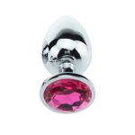 1pcs Stainless Steel Booty Beads Jewelled Anal Butt Plug Small Size Metal Crystal Sex Toys Products For Men Couples - 6