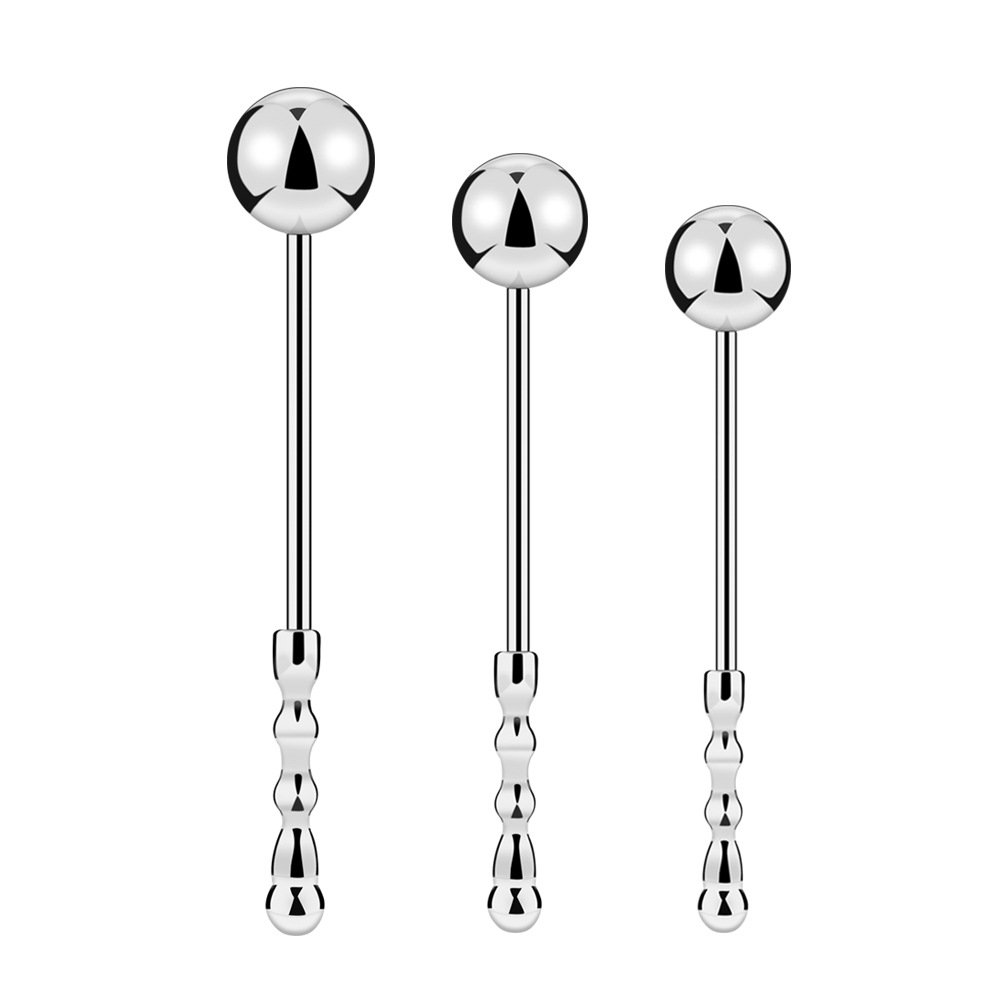 Handheld Prostate Massager Stainless Steel Anal Beads Vaginal Ball Adult Sex Toys For Men Women - 9