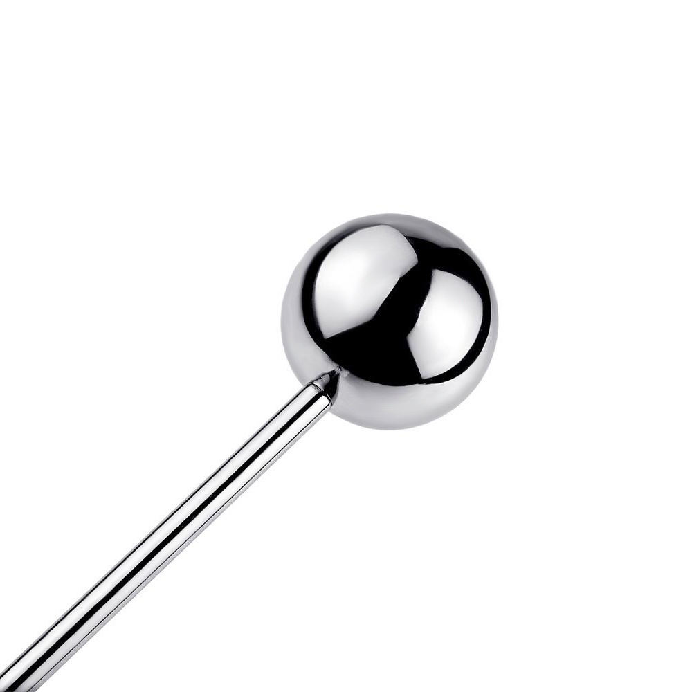 Handheld Prostate Massager Stainless Steel Anal Beads Vaginal Ball Adult Sex Toys For Men Women - 1