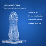 Soft Silicone Anal Tunnel Butt Plug Fist Sex Products For Adults Trainer Toys Gay Buttplug Prostate Massage Expansion - 3