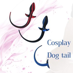 Silicone Dog Long Tail Anal Plug Butt Plugs Dildo Sex Toys For Men Women Adult Gay Anus Stimulator Erotic Toy Products - 2