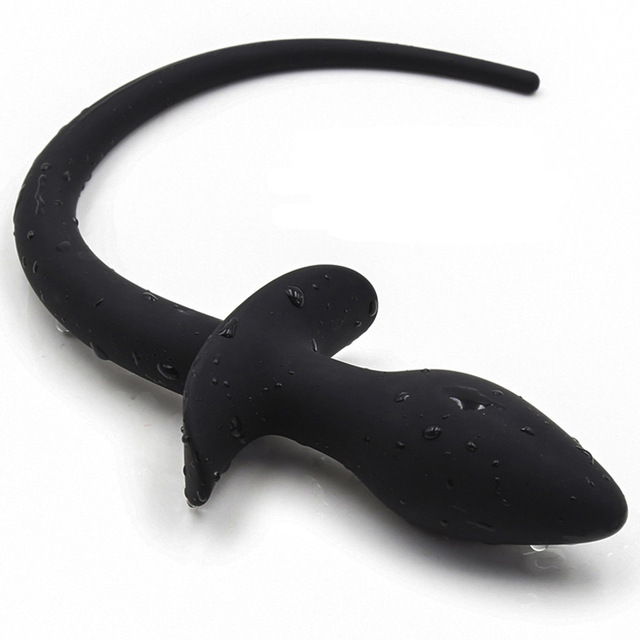 Silicone Long Tail Anal Plug Dildo Unisex Adult Sexual Wellness Toy Gay Anus Stimulator Erotic Pleasure Products - 7