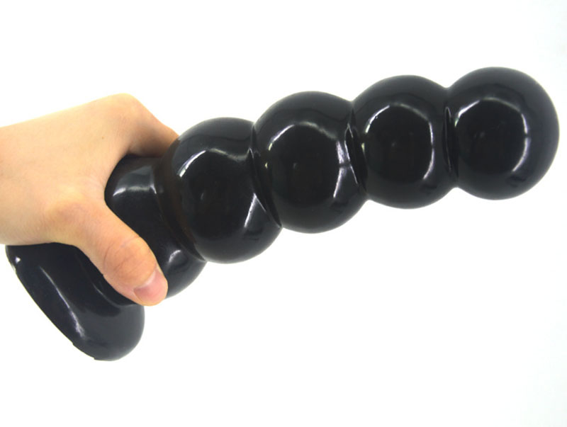 Extra Large 36inch Dildo With Anal Beads Strong Suction Gspot Stimulation Super Long Butt Plug Adult Sex Toy - 11