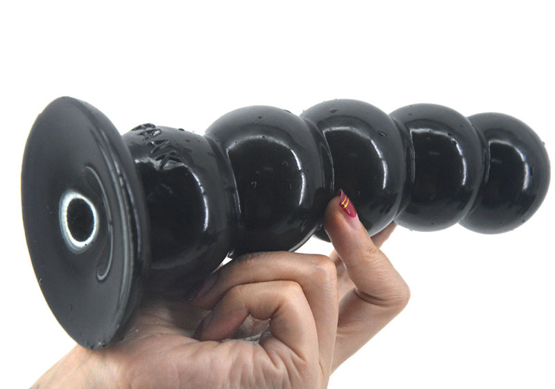 Extra Large 36inch Dildo With Anal Beads Strong Suction Gspot Stimulation Super Long Butt Plug Adult Sex Toy - 6