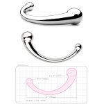 Double Ended Stainless Steel G Spot Wand Prostate Massage Stick Penis P Stimulator Anal Dildo Plug Sex Toys For Men Women - 6
