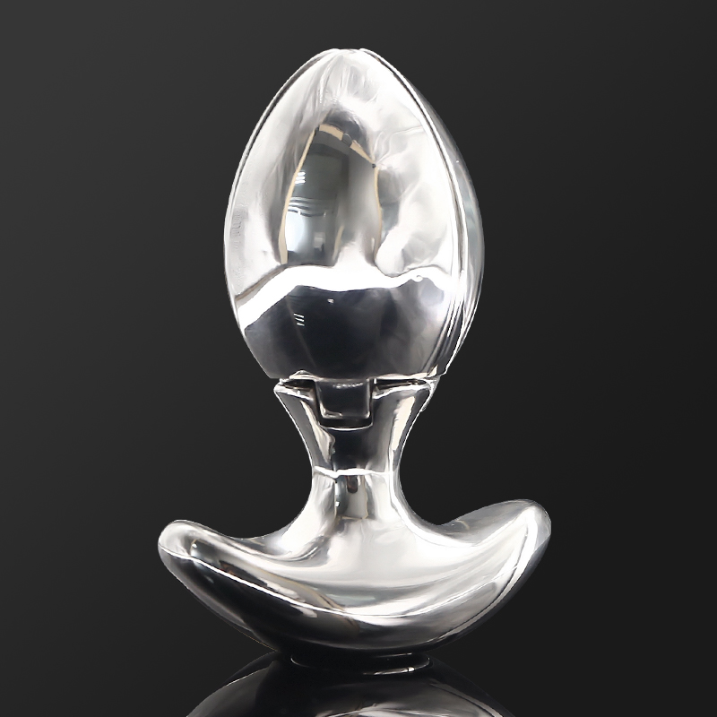 Stainless Steel Anal Plug Ultimate Expanding Butt Trainer With Secure Lock Feature - 2