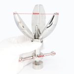Asslock Stainless Steel Anal Plug With Lock Expanding Ass Butt Big Buttplug Trainer Sex Toys - 2