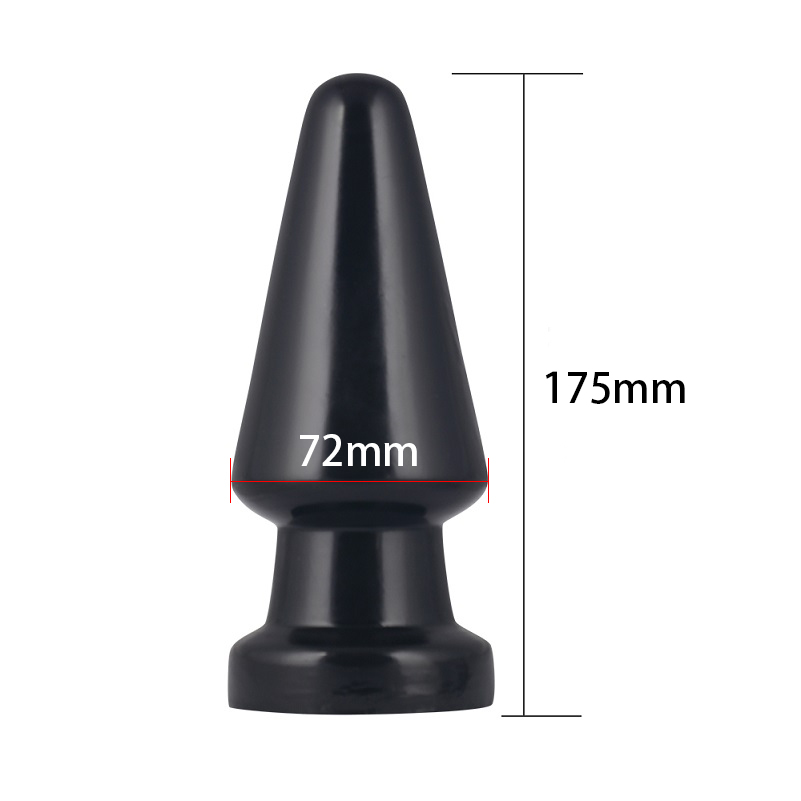 Extra Large Anal Plug Prostate Massager Unisex Adult Sex Toy Anal Beads Anus Expansion Stimulator - 3
