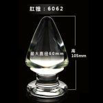 6cm Diameter Super Large Glass Anal Plug Adult Masturbator Buttplug Anus Stimulator Big Butt Plugs Sex Toys For Woman - 5