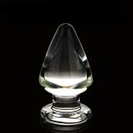 6cm Diameter Super Large Glass Anal Plug Adult Masturbator Buttplug Anus Stimulator Big Butt Plugs Sex Toys For Woman