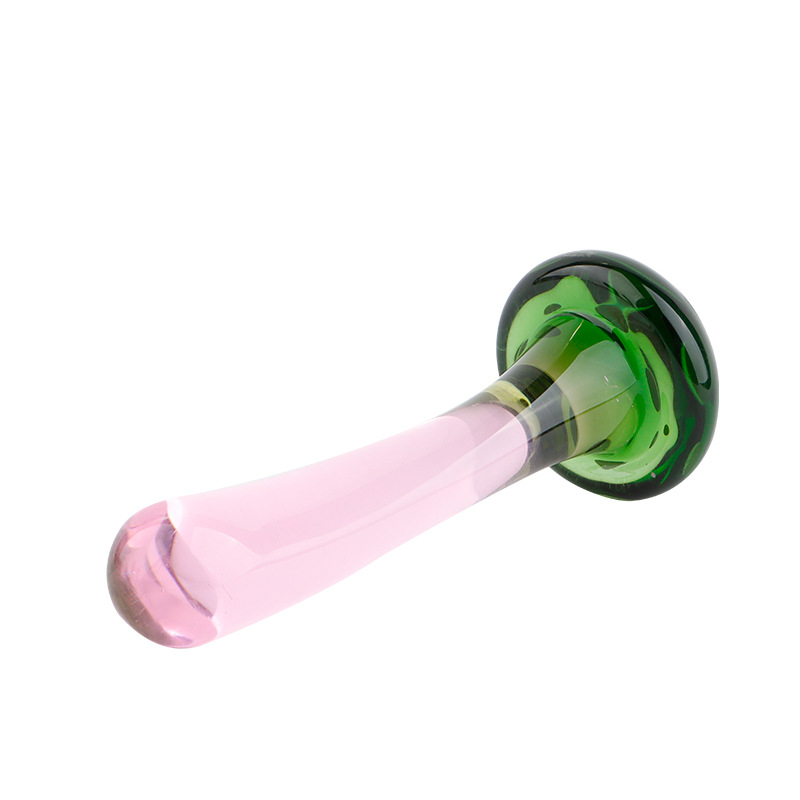 Crystal Glass Anal Plug Gspot Stimulator Erotic Beads Expander Adult Sex Toy For Men And Women Masturbation Aid - 12