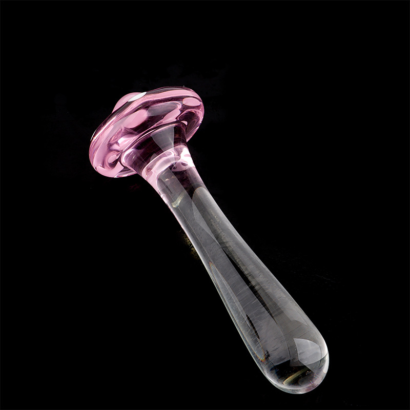 Crystal Glass Anal Plug Gspot Stimulator Erotic Beads Expander Adult Sex Toy For Men And Women Masturbation Aid - 7