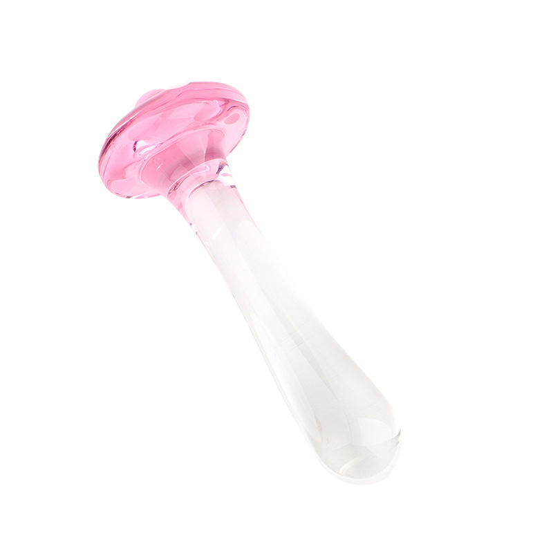 Crystal Glass Anal Plug Gspot Stimulator Erotic Beads Expander Adult Sex Toy For Men And Women Masturbation Aid - 2