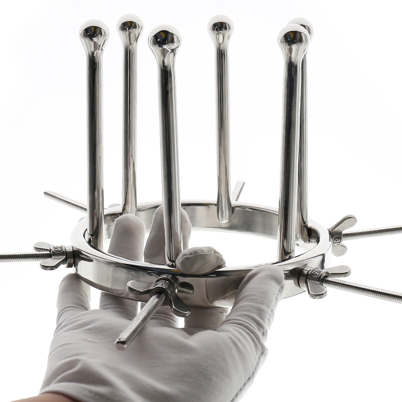 Quality Adult Anal Spreader Vaginal Speculum Anus Dilator Plug Erotic Medical Play Toy - 5