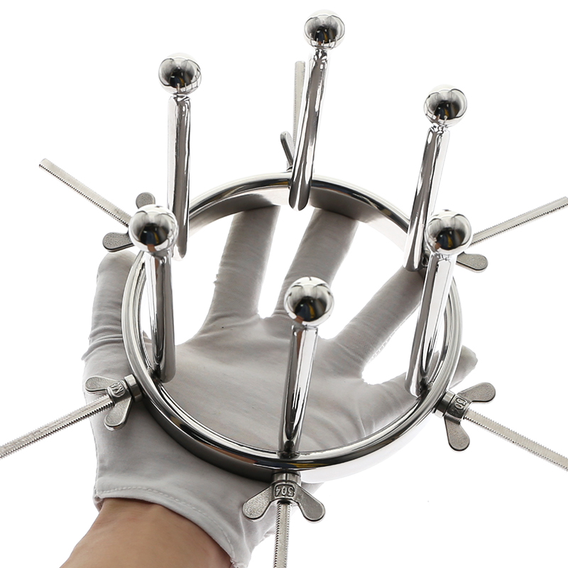 Quality Adult Anal Spreader Vaginal Speculum Anus Dilator Plug Erotic Medical Play Toy - 4