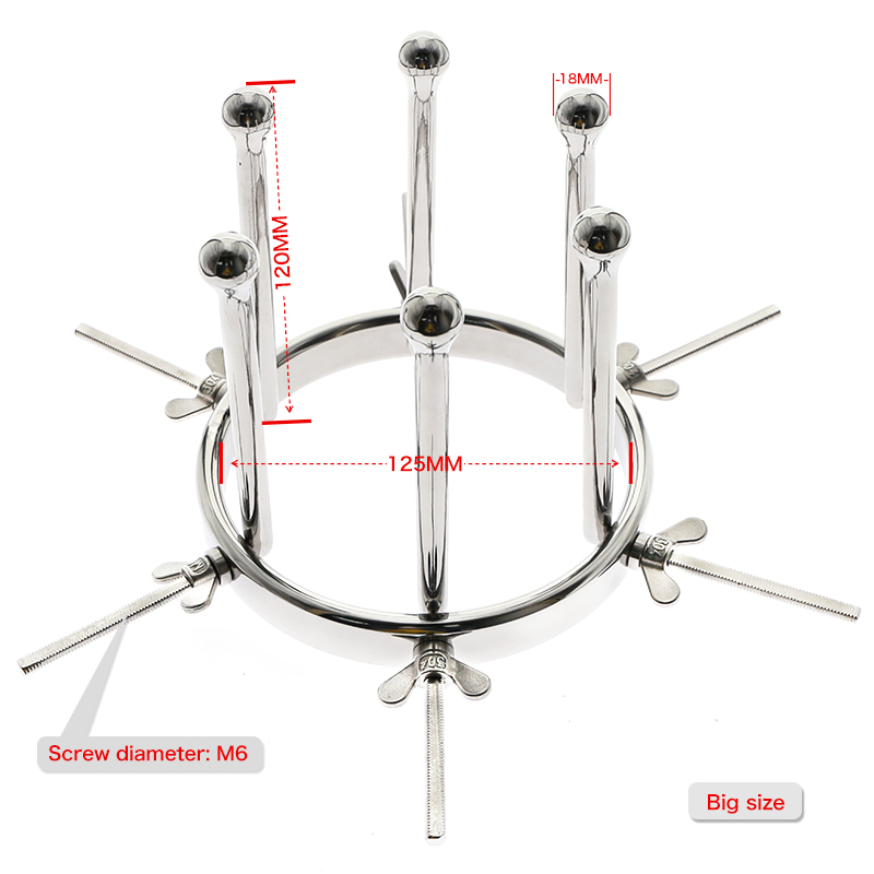 Quality Adult Anal Spreader Vaginal Speculum Anus Dilator Plug Erotic Medical Play Toy - 1