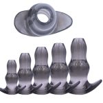 Hollow Butt Plug Set Speculum Unisex Sex Toy Anal Dildo Long Prostate Massage Tunnel Pour Douche Enema Vagina Pussy Bead