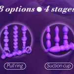 Anal Toys For Women Butt Plug Prostate Massager Men Masturbation Dildos Gay Sex Tools Silicone Pussy Beads Adult Erotic Machine - 3