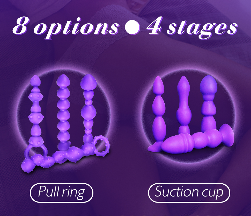 Silicone Anal Beads Prostate Massager Butt Plug For Men Women Adult Erotic Toy For Masturbation And Gay Sex - 10