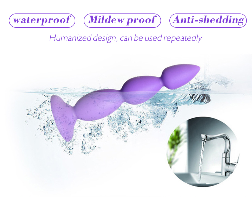 Silicone Anal Beads Prostate Massager Butt Plug For Men Women Adult Erotic Toy For Masturbation And Gay Sex - 8