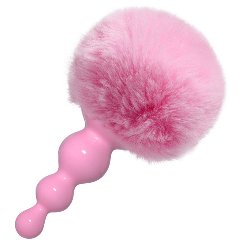 Small Size Silicone Anal Plug With Cute Plush Rabbit Tail For Women Couples Gay Erotic Adult Cosplay Toy - 9