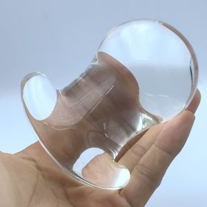 60mm Large Crystal Glass Anal Toy Balls Butt Plug Dildo Vagina Anus Expander Sex Toys For Couples - 2