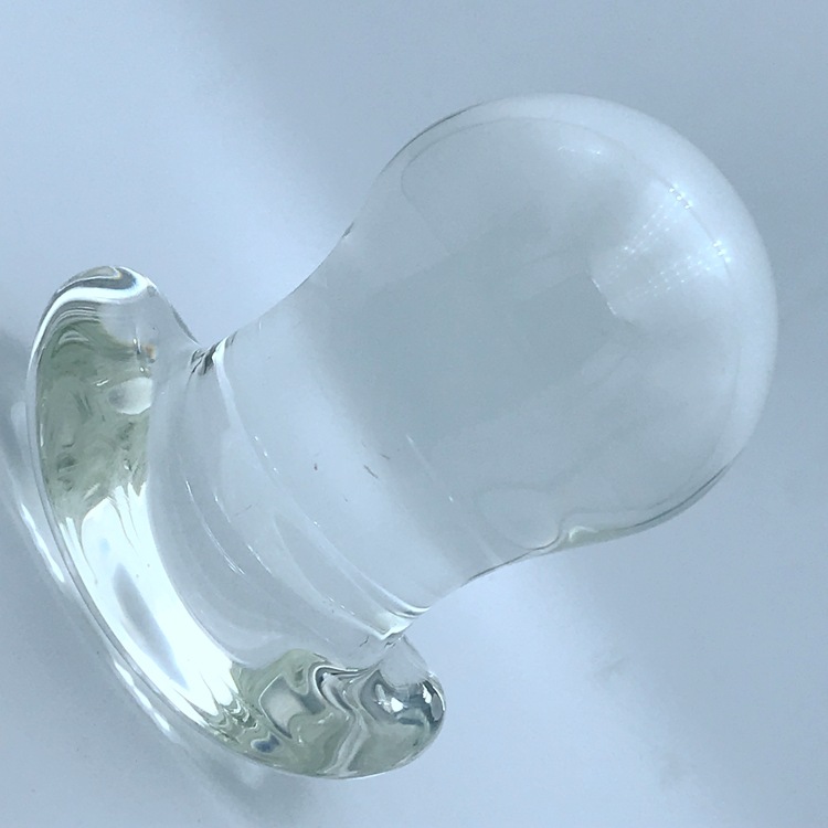 60mm Large Crystal Glass Anal Toy Sensual Butt Plug Dildo Intimate Vagina Anus Expander For Couples - 9