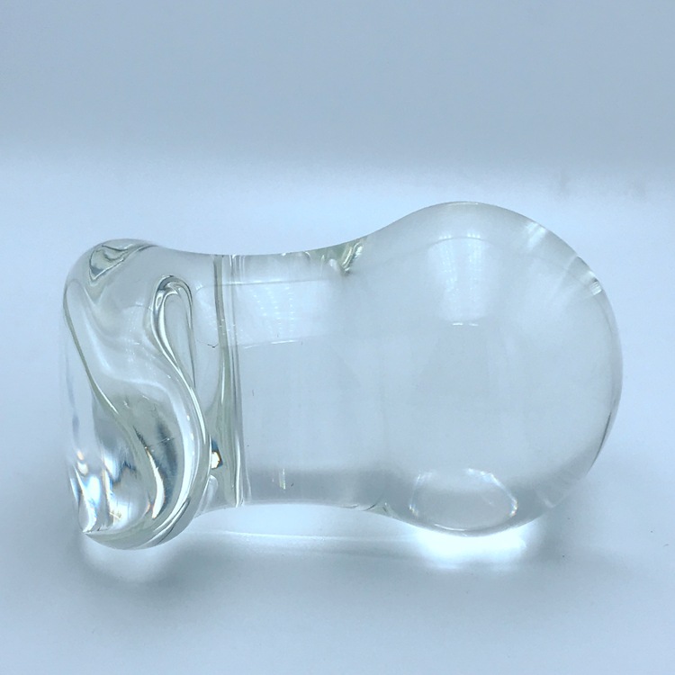 60mm Large Crystal Glass Anal Toy Sensual Butt Plug Dildo Intimate Vagina Anus Expander For Couples - 6