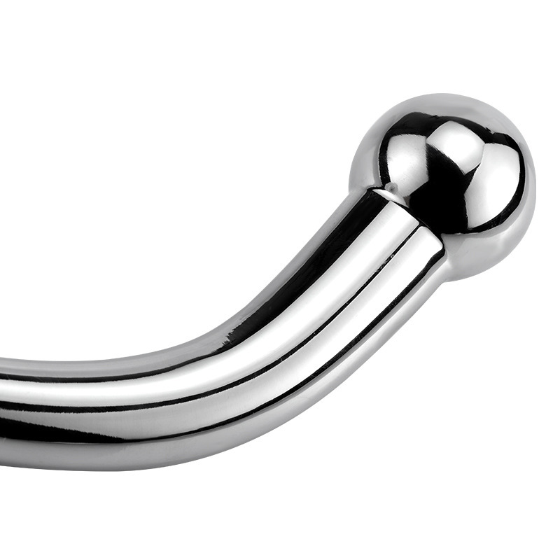 Metal Prostate Massager Gspot Stimulating Anal Beads Pleasure Wand Pspot Dildo Plug Sex Toy - 6