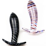 Pyrex Glass Dildo Sex Toys For Women Lesbian Big Bead Fake Dick Thrusting Vagina Anal Butt Prostate Massager Plug Adult Tool - 2